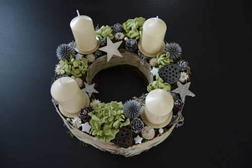 Adventní věnec přírodní — foto 2