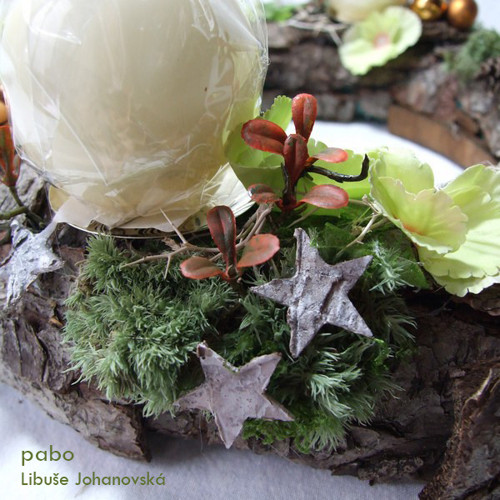 Adventní lesní věnec — foto 3