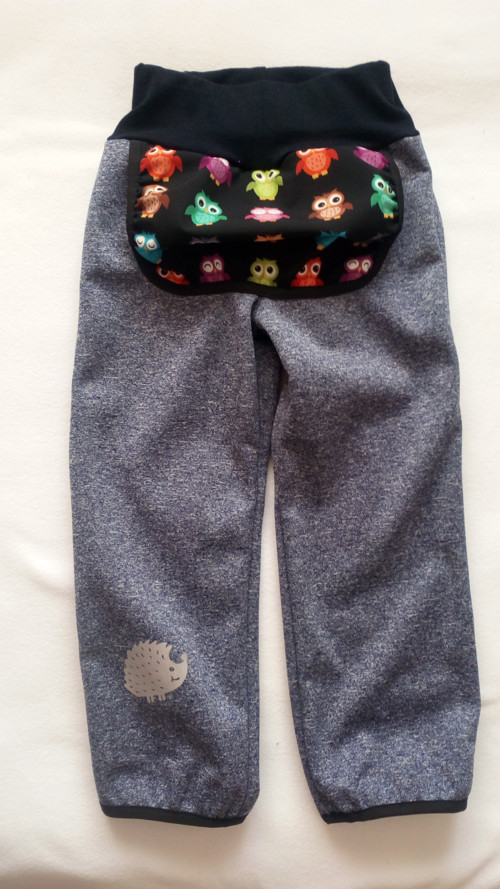 Softshellové kalhoty rostoucí — foto 3