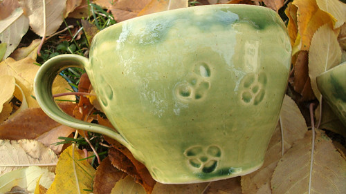 Velký zelený hrnek — foto 3