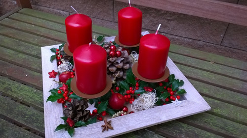 Adventní červený velký... — foto 2