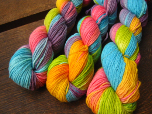 Merino sw 4mm - "Duha" — foto 3