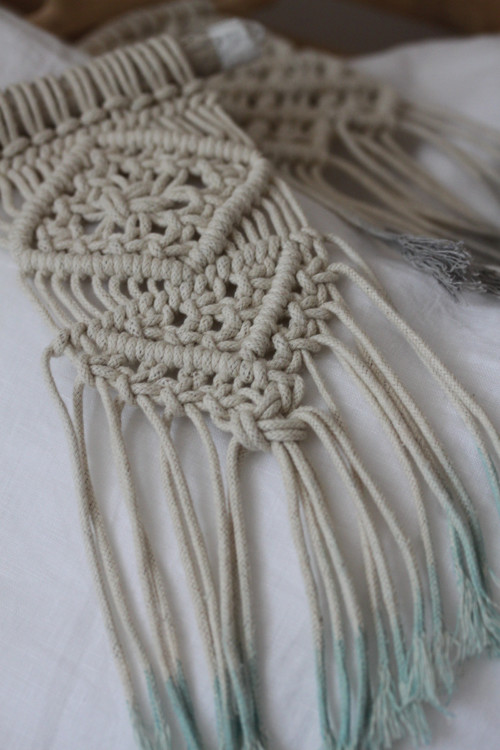 Macramé závěsná dekorace — foto 2