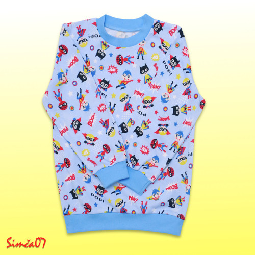 Pyžámko modré Super Boy v.140 — foto 2