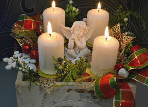 Adventní svícen Angel — foto 2