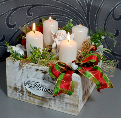 Adventní svícen Angel — foto 4