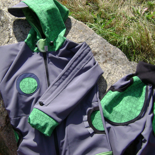 Rostoucí softshell. souprava designová 4-7 let — foto 2