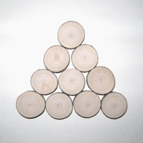 Kolečka dřevěná 2,2 x 0,7 cm — foto 2