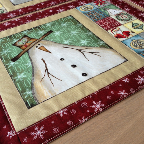 Prostírání vánoční - 4 kusy — foto 5