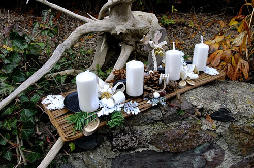 Adventní čára - Lesní s andělem — foto 2