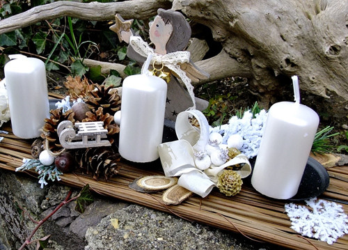 Adventní čára - Lesní s andělem — foto 4