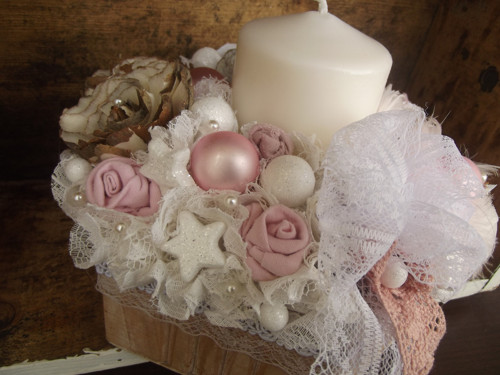 Vánoční svícen romantik — foto 3