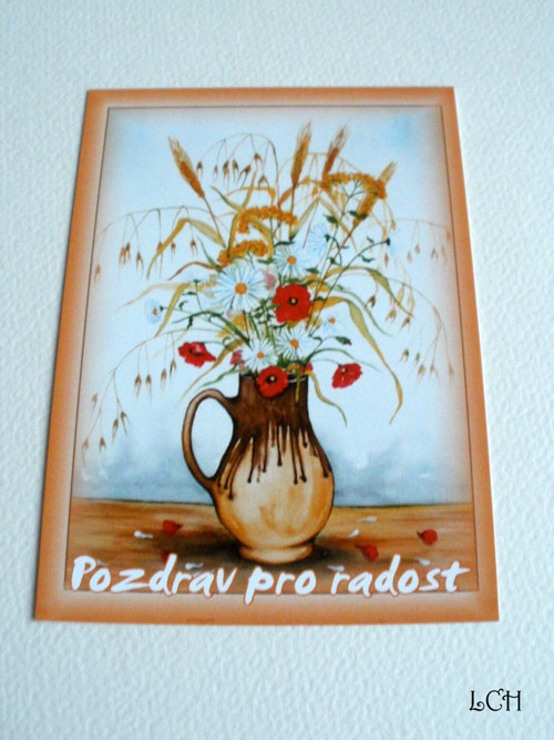 Pohlednice - Luční květy — foto 2