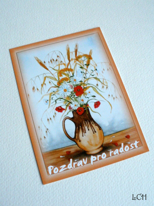 Pohlednice - Luční květy — foto 3