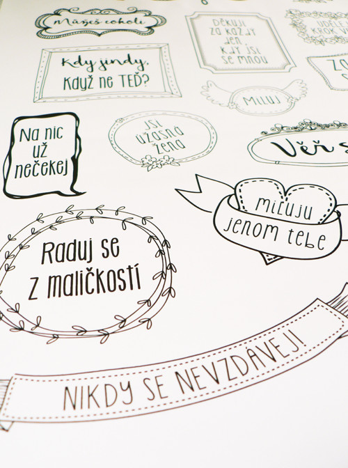 Motivační samolepky — foto 2