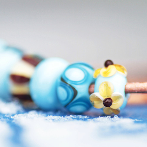 Náhrdelník z vinutek Blue Sky — foto 4