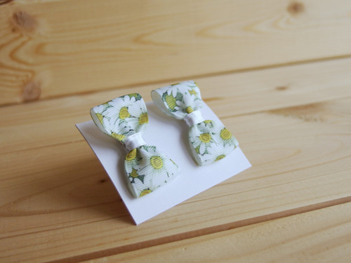 Mini sponky 2ks - kopretinkové — foto 2