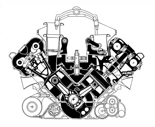Motor V8 - velikosti XL — foto 2