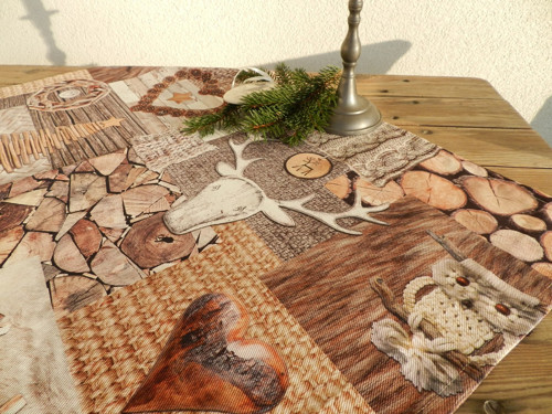 NATURAL DESIGN ... STŘEDOVÝ UBRUS 75 x 75 cm — foto 6