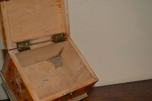 Dřevěná truhlička - malovaná * — foto 6