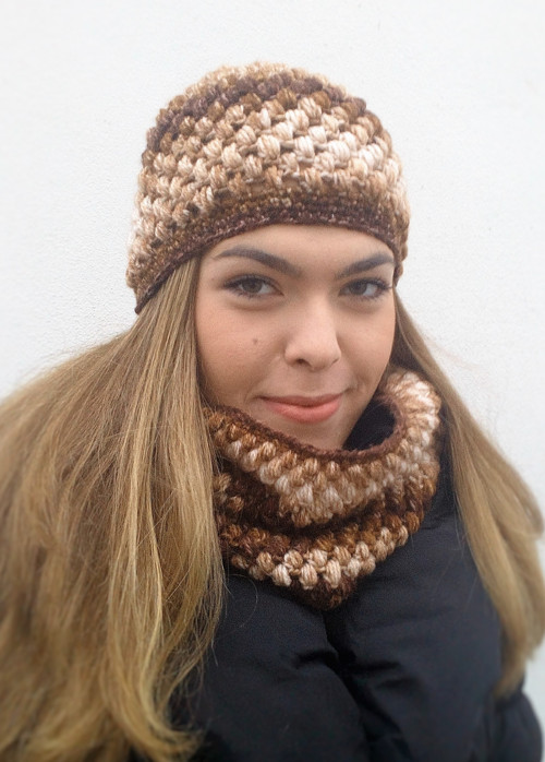 Háčkovaný zimní set — foto 3
