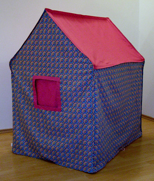Dětský domeček Špalík - ornament růžová — foto 3