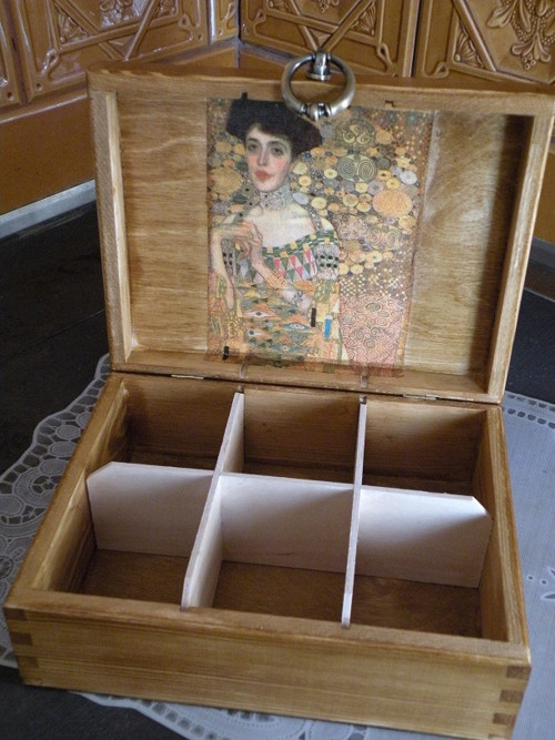 Krabička, šperkovnice - ADELE - G.Klimt — foto 2