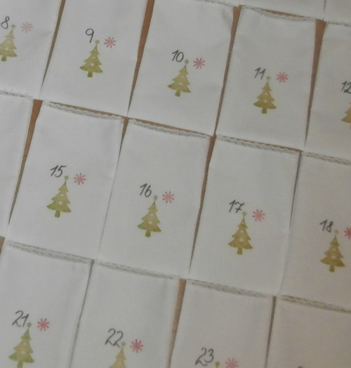 Pytlíčky na adventní kalendář — foto 3