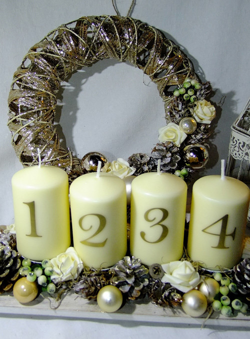 Adventní věnec/čárka - 1234 — foto 3