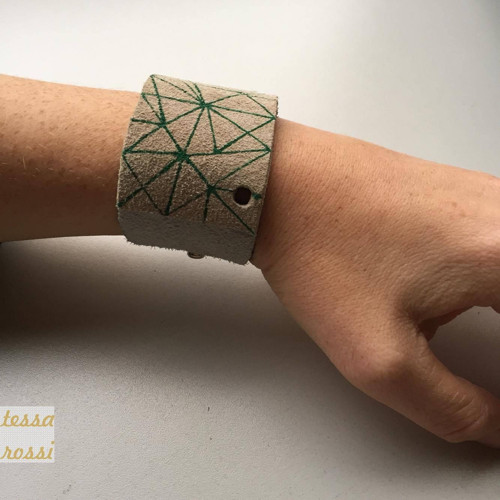 Pelle - geometrie - náramek — foto 3