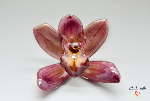 Cymbidium přívěsek/brož — foto 3