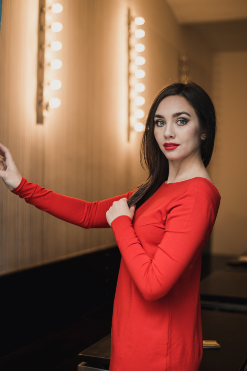 Bamboo šaty Dorothea červené — foto 2