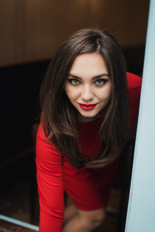Bamboo šaty Dorothea červené — foto 4