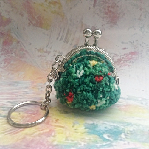 Floral grass - mini peněženka — foto 3