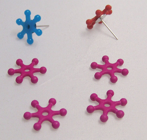 Plastová hvězdička/ 14x3mm/ 20ks — foto 5