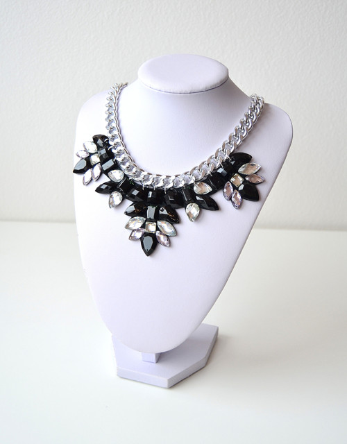 VÝPRODEJ!!! Náhrdelník SILVER BLACK — foto 2
