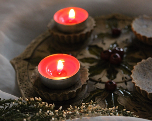 Adventní svícen s cesmínou 8. — foto 5