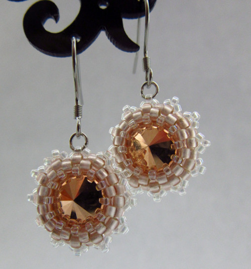 Swarovski rosegoldky — foto 4
