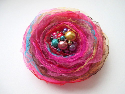 Brož "Crazy colourful queen" — foto 5