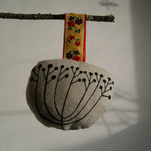 Levandulový polštářek s bobulemi. — foto 3