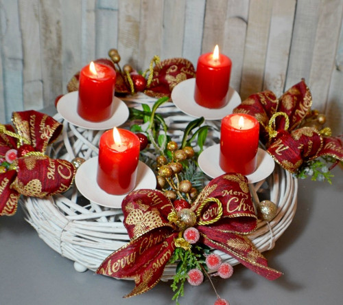 Adventní svícen Christmas — foto 3