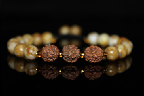 Rudraksha.. jogínský náramek — foto 3
