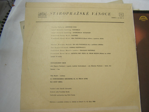 LP deska Staropražské vánoce — foto 2
