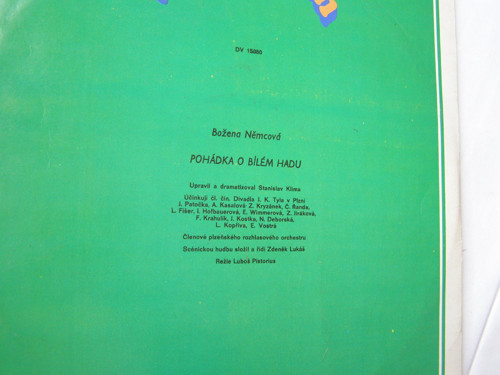 LP deska Pohádky — foto 2