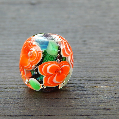 Oranžové kytí — foto 3