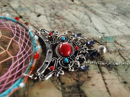 Silver tribal lapač snů — foto 3