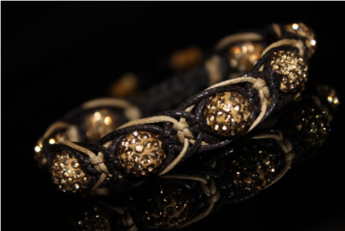 DeLux Crystal.. Náramek shamballa — foto 3