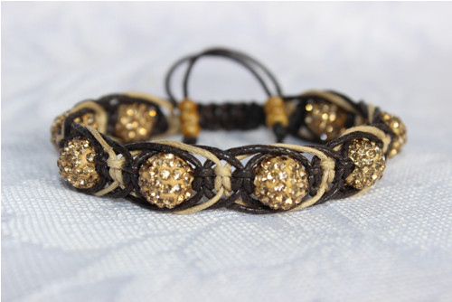 DeLux Crystal.. Náramek shamballa — foto 6