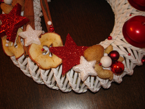 Adventní věnec z papíru — foto 2