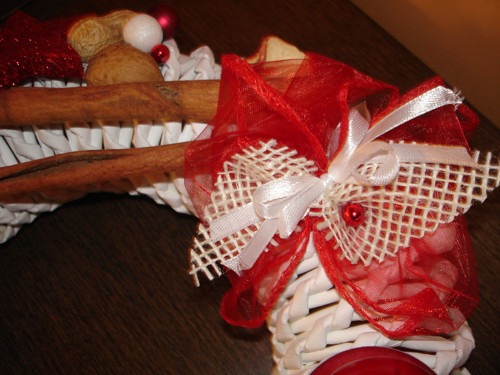 Adventní věnec z papíru — foto 3